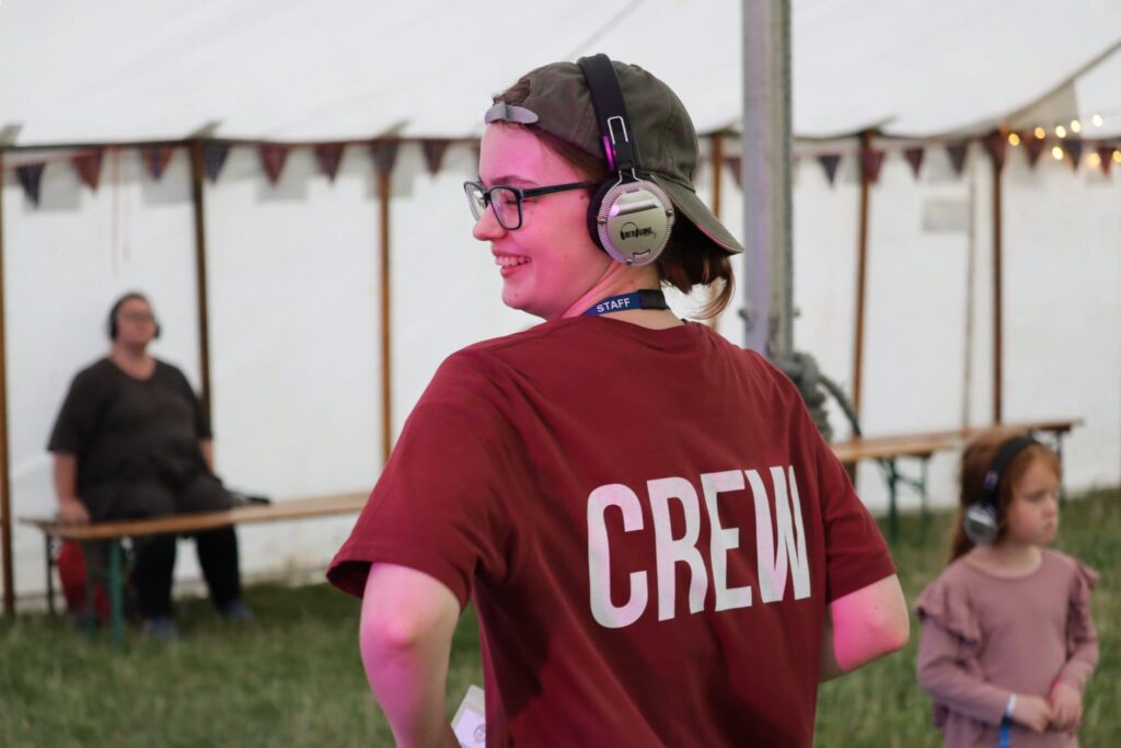 silent disco headphones