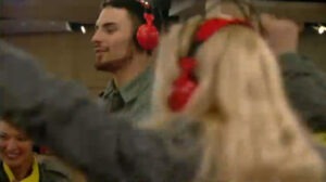 Silent Disco headphones on Channel 5's Big Brother - Rylan Clark