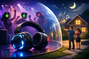 Silent Disco Noise Restriction Solution