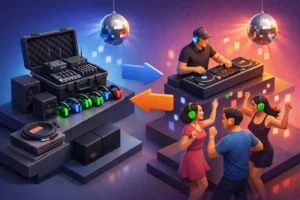 Dry Hire vs Staffed Hire for Silent Discos