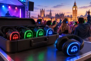 UK Hire Delivery for Silent Disco Events